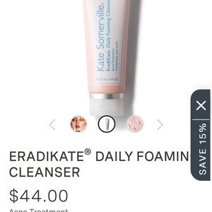 Kate Somerville , eradicate Dailey foaming cleaner